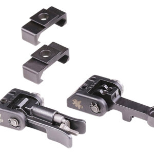 Griffin Armament GAM2S M2 Sight Kit  Black Melonite Flip-Up Front and Rear Sight Set