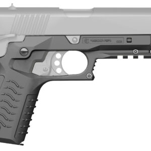 Recover Tactical CC3H04 Grip & Rail System  Gray Polymer Picatinny for Standard Frame 1911