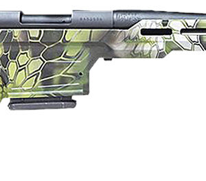 Howa HMXL762KAC M1500 Mini Excel Lite 7.62x39mm 20" TB 5+1, Kryptek Altitude HTI Excl Lite Chassis, Black Folding Stock
