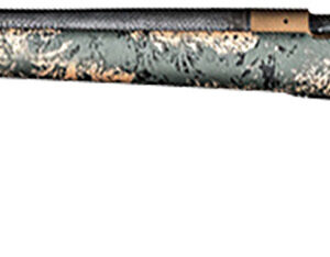 Christensen Arms 8010620900 Ridgeline FFT 7mm-08 Rem 4+1 20" Carbon Fiber/Threaded Barrel, Burnt Bronze Cerakote, Green with Black/Tan Accents Stock, Left Hand