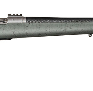 Christensen Arms CA10268215432 Summit TI  Full Size Frame 300 Win Mag 3+1, 26" Natural Titanium Steel Threaded Barrel, Natural Titanium Aluminum Receiver Green w/Black Webbing Fixed Sporter Stock