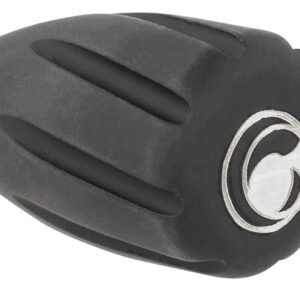 Christensen Arms 8100001900 Tactical Bolt Knob Black w/ White Logo Hardcoat Anodized Aluminum