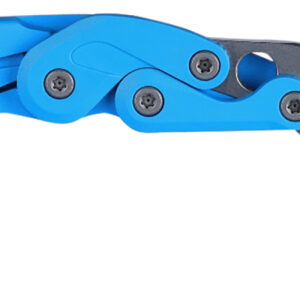 CRKT 4041T Provoke Trainer 2.48" Folding Karambit Plain Stonewashed 420J2 SS Blade/ Blue Polypropylene Handle Includes Pocket Clip