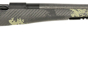 Fierce Firearms ROG300WIN24BF Carbon Rogue  Full Size 300 Win 3+1 24" Carbon Fiber Hand Lapped/Match Grade Threaded Barrel, Black Cerakote Steel Receiver, Forest Camo Fierce Rogue Carbon Fiber Stock
