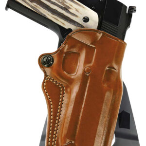 Galco SM2-800 Speed Master 2.0 OWB Tan Leather Paddle Fits CZ P-10M/Glock 43/43x Right Hand