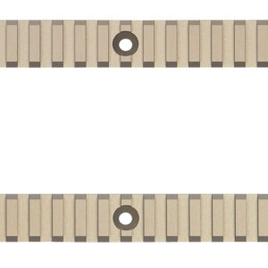 Q LLC TOPRAIL8.5IN6 The Fix Top Rail  Clear Coat Anodized Short Action 20.6 MOA
