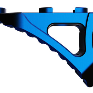 Rise Armament RA030BLU Micro Hand Stop  Skeletonized Patriot Blue Aluminum for M-LOK Handgaurd