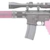 HOGUE AR-15 COLLAPSIBLE STOCK - PINK RUBBER MIL-SPEC - Image 2