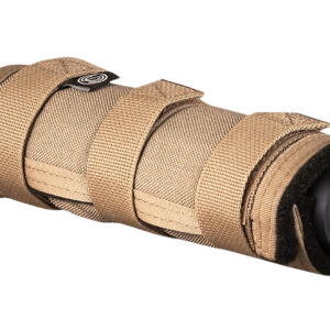 SilencerCo AC1986 High Temp Suppressor Cover 7.50" FDE Nylon