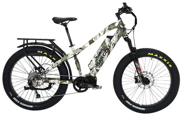 Bakcou E-bikes BMKCB25 Mule  Kings XK7 18" w/Stand Over Height of 29.50" Frame, Shimano Alivio Hill-Climbing 9 Speed Bafang M620 Ultra Motor, 35+ mph Speed