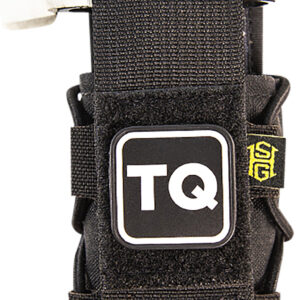 High Speed Gear 11TQ00BK TACO  Tourniquet Pouch, Black Nylon with Velcro Closure, Fits MOLLE, Compatible with Most Windlass-Style Tourniquets, Includes TQ Patch