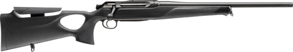 Sauer 80117650 505 Synchro XT Full Size 30-06 Springfield 3+1 22" Titanium Gray Threaded Barrel, Saddle Mount Steel Receiver, Black Thumbhole w/Adj Comb Synthetic Stock