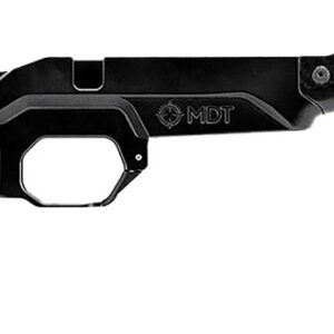 Mdt Sporting Goods Inc 107837BCF HNT26 Chassis System Black Carbon Fiber Fits Howa 1500 SA/ Weatherby Vanguard Compatible w/ AICS Mags Short Action Standard