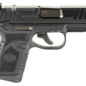 FN 66101422 Reflex MRD 9mm Luger 10+1 3.30" Micro-Compact Frame Black PVD Optic Ready/Serrated Steel Slide w/Picatinny Rail Black Stippled Grip Ambidextrous
