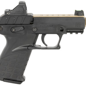 Kel-Tec P17TANBLKOPTIC P17  22 LR 16+1 3.80" w/Optic & Holster Tan/Black