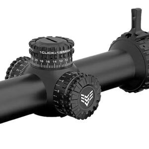 Swampfox Optics ARH16241GL Arrowhead  Black 1-6x24mm 30mm Tube Guerrilla Dot MIL Green Reticle