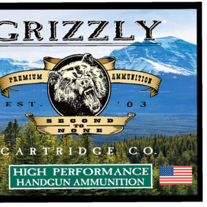 Grizzly Ammo GC9MM2   9mm 124gr Jacketed Hollow Point 20 Per Box/10 Case