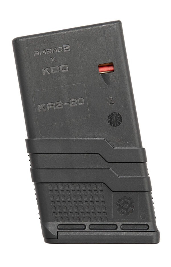 Amend2 SCARMOD3BLK20   20rd 7.62x51 Fits AR-15 Black Polymer
