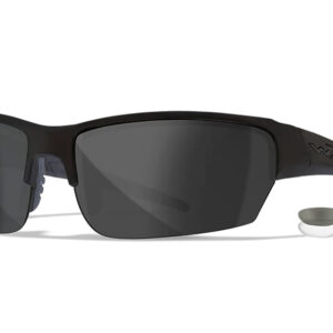 Wiley X CHSAI07 SAINT  S/M Smoke Gray/Clear Lens Polycarbonate Matte Black Frame