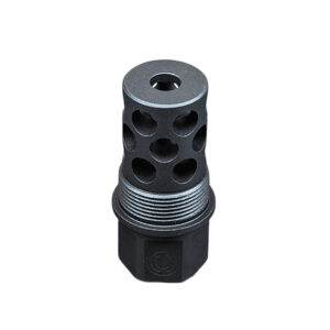 SilencerCo AC5231 TOMD Muzzle Brake Black Matte 1/2"x28 Threads 223 Cal