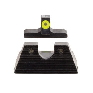 Trijicon 600895 HD XR Night Sight Set Green Tritium/Yellow Outline Front, Green Tritium Rear, Black Frame, Fits H&K VP9/45C/45C Tactical/P30/P30L/P30SK