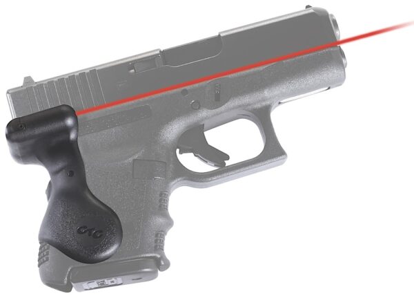 Crimson Trace 011340 Lasergrips  Compatible w/Glock Gen3 26/27/28/33/39 Red Laser Black Polymer