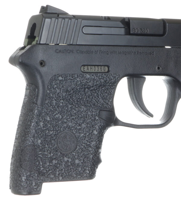 Talon Grips 701R Adhesive Grip  Textured Black Rubber for S&W Bodyguard 380