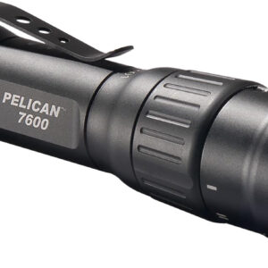 Pelican 7600 Tactical Flashlight  Black Anodized  37/479/944 Lumens White/Red/Green LED