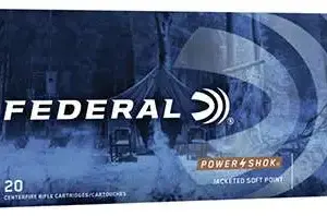 FEDERAL 350 LEGEND 180GR POWER-SHOK  SP 20 RD/BX 10 BX/CS