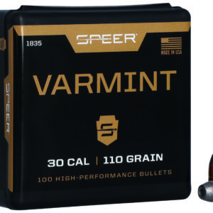 Speer 1835 Varmint  30Cal 110gr Jacketed Hollow Point 100 Per Box/5 Case