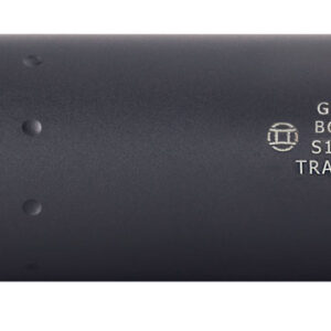 Gemtech 12116 Tracker  30 Cal 1.6" Black Hardcoat Anodized Aluminum 5/8"-24 tpi