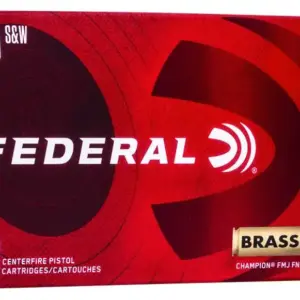 FEDERAL 40 S&W 180GR FMJ 50 RD/BX 20 BX/CS