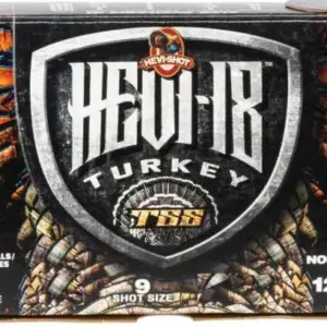 HEVI-SHOT HEVI-18 TSS TURKEY 12GA 3-1/2IN 2-1/4OZ #9 5 RD/BX 10 BX/CS