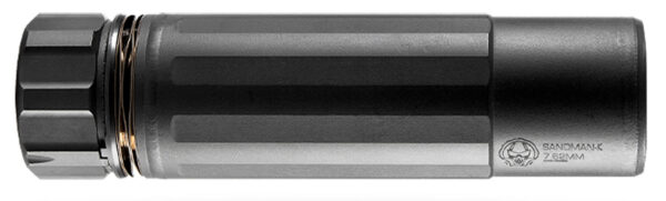 Dead Air SMK762 Sandman K 30 Cal (7.62mm), Rated Up To 300 RUM, 5.40" L, Black Stainless Steel, 5/8"-24 tpi QD KeyMo Muzzle Brake