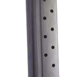 Mec-Gar MGCGOV10B Standard  Blued Detachable 8rd 10mm Auto for 1911 Government