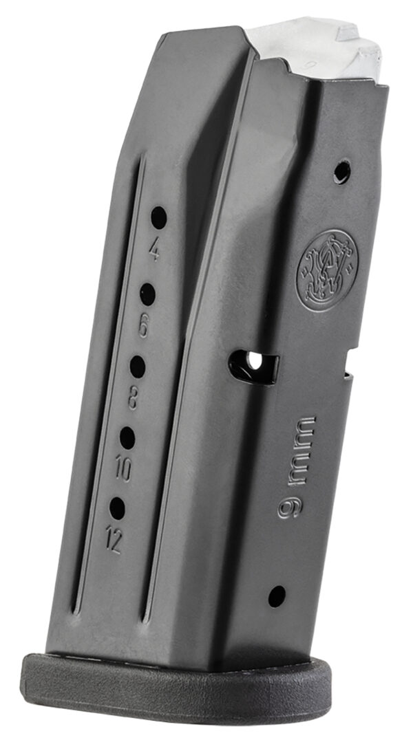 Smith & Wesson 194540000 M&P Compact 12rd 9mmLuger Blued Steel