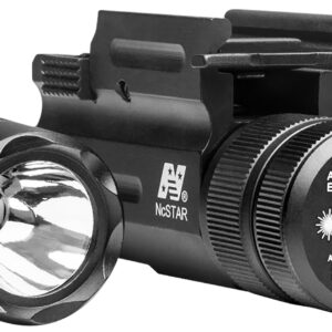 NcStar AQPTFLG Flashlight & Green Laser Combo  Black Anodized 150 Lumens White Light Cree LED