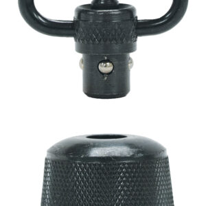 GrovTec US Inc GTSW296 Mag Cap  Shotgun 1" Push Button Black Oxide Remington 870 Express 12 Gauge Steel