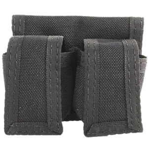 HKS 100B SpeedLoader Case  Double Black Cordura Hook & Loop