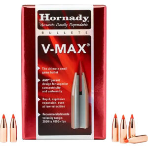 Hornady 22241 V-Max  22 Cal .224 40 gr V Max 100 Per Box/ 40 Case
