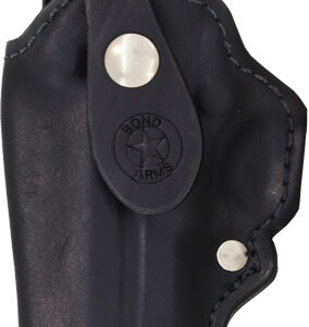 BOND ARMS BELT CLIP HOLSTER LH - 3.5"BBL. MODELS LEATHER BLACK