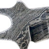 BEAR OPS COMBAT NECK KNIFE - 2.78" DAMASCUS W/KYDEX SHEATH - Image 3