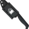 COBRATEC KINGPIN 4" FIXED BLD - BLACK D2 STEEL W/KYDEX SHEATH - Image 2