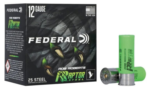 FED ROB ROBERTS RAPTOR 12GA 3 1-3/8OZ #2 25/10