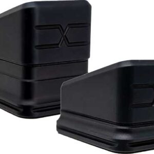 FAXON MAGAZINE EXTENSION COMBO - PLUS 3 & 5 BLACK FOR GLOCK 19