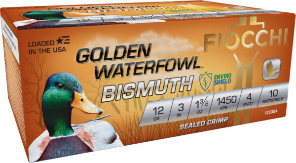 FIO GOLDEN WATERFOWL BISMUTH 12GA 3 #4 10/10
