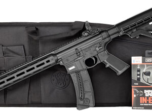 S&W M&P15-22 SPORT 22LR 16.5" - 25-SH W/ EAR BUDS & CASE BLK