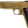 IVER JOHNSON EAGLE XL - 45ACP 6" 24K GOLD BLACK WOOD - Image 2