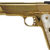 IVER JOHNSON EAGLE XL - 45ACP 6" 24K GOLD WHITE PEARL - Image 2