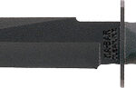 KA-BAR FIGHTER KNIFE 8" - STRAIGHT EDGE W/PLASTIC SHEATH - Image 2